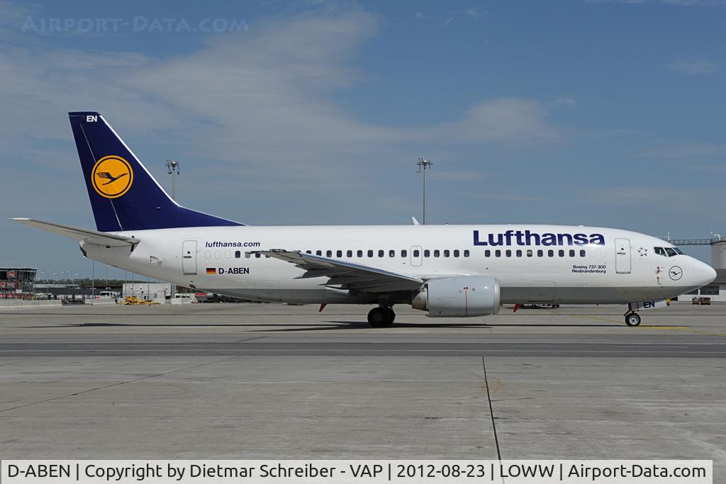 D-ABEN, 1991 Boeing 737-330 C/N 26428, Lufthansa Boeing 737-300