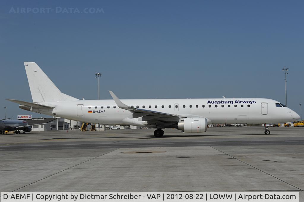 D-AEMF, 2009 Embraer 190AR (ERJ-190-100IGW) C/N 19000310, Augsburg Airways Embraer 190