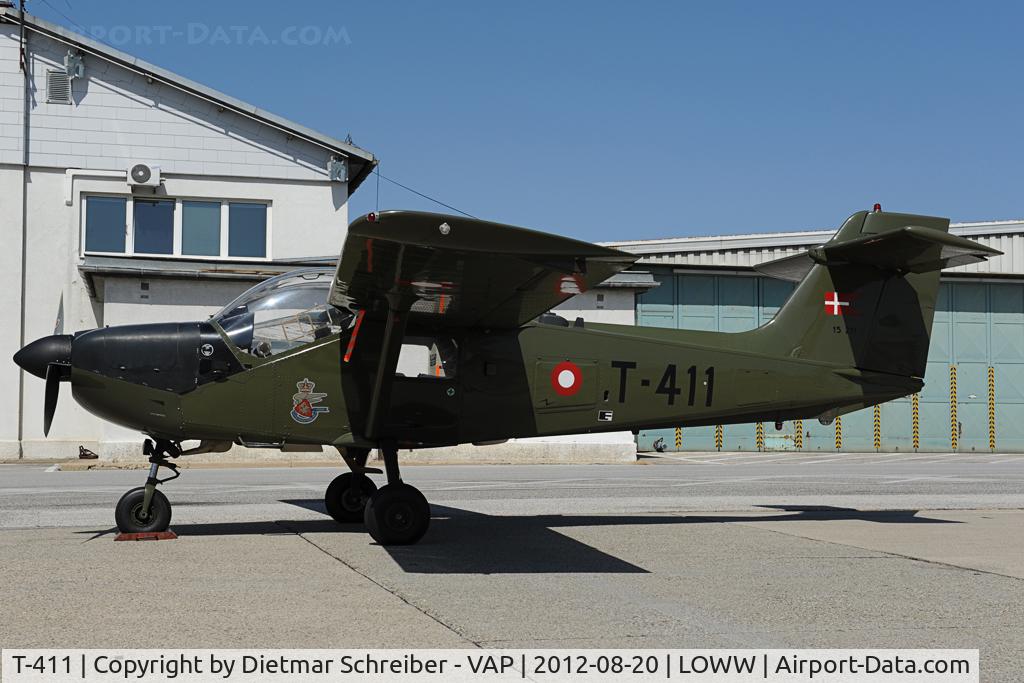 T-411, Saab T-17 Supporter C/N 15-211, Danish Air Forcce Saab MFI17