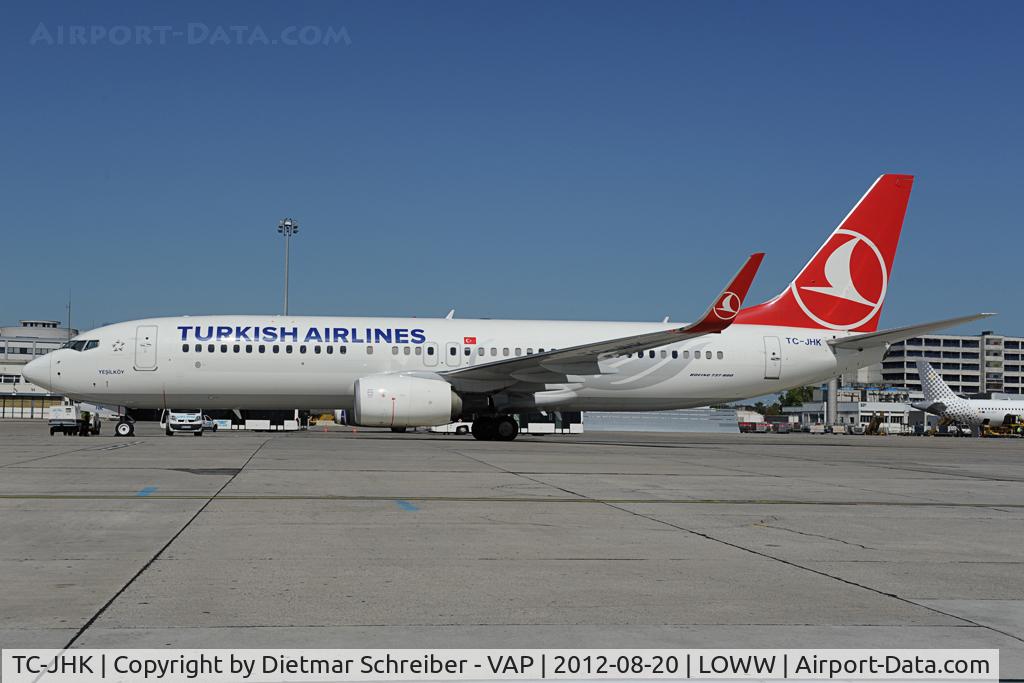 TC-JHK, 2011 Boeing 737-8F2 C/N 40975, THY Boeing 737-800