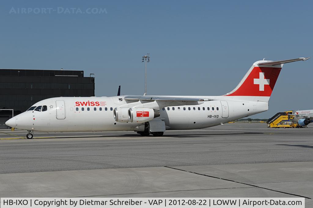 HB-IXO, 1996 British Aerospace Avro 146-RJ100 C/N E3284, Swiss Bae 146