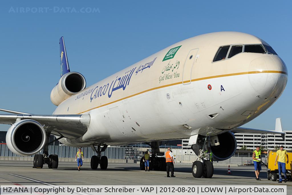 HZ-ANA, 1997 McDonnell Douglas MD-11F C/N 48773, Saudia MD11