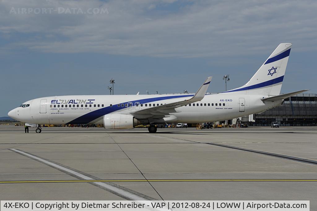 4X-EKO, 2003 Boeing 737-86Q C/N 30287, El Al Boeing 8737-800
