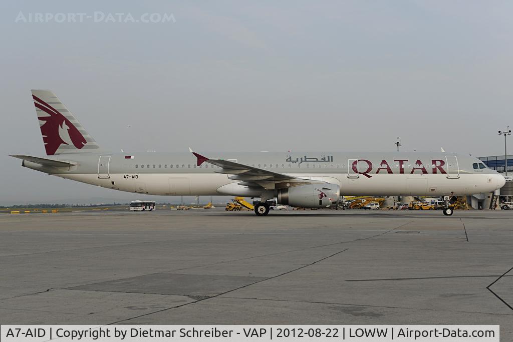 A7-AID, 2010 Airbus A321-231 C/N 4530, Qatar Airways Airbus 321
