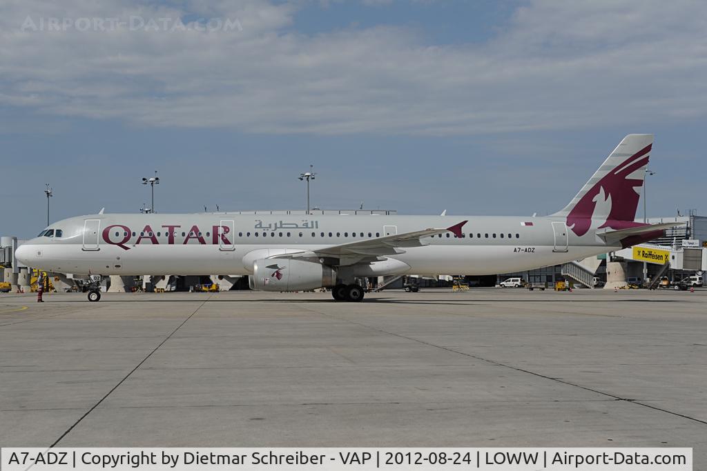A7-ADZ, 2008 Airbus A321-231 C/N 3669, Qatar Airways Airbus 321
