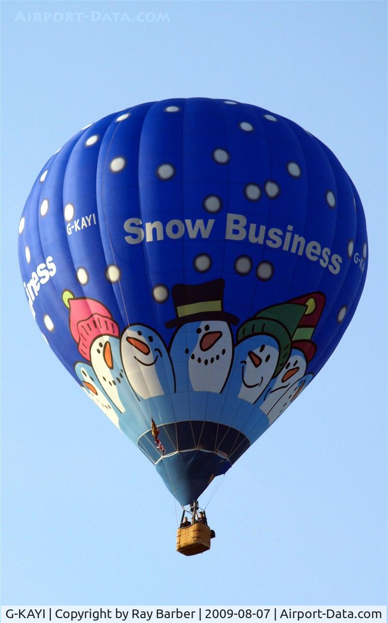 G-KAYI, 2005 Cameron Balloons Z-90 C/N 10710, Cameron Balloon Z-90 [10710] Ashton Court-Bristol~G 07/08/2009