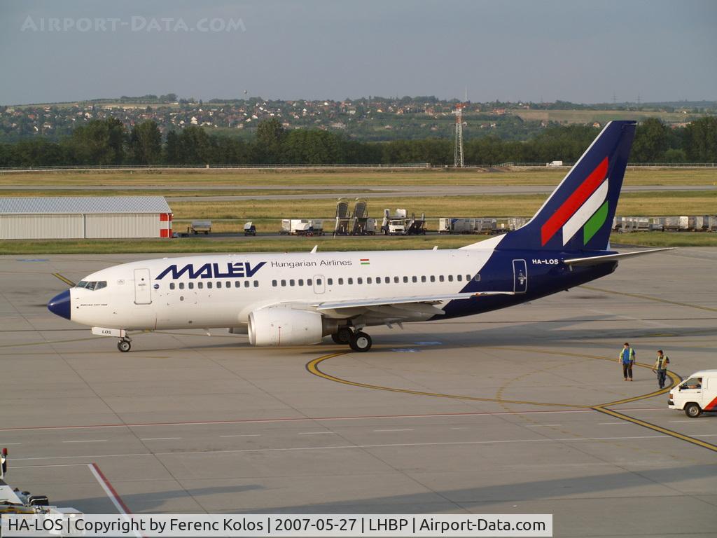 HA-LOS, 2005 Boeing 737-7Q8 C/N 29359, Ferihegy