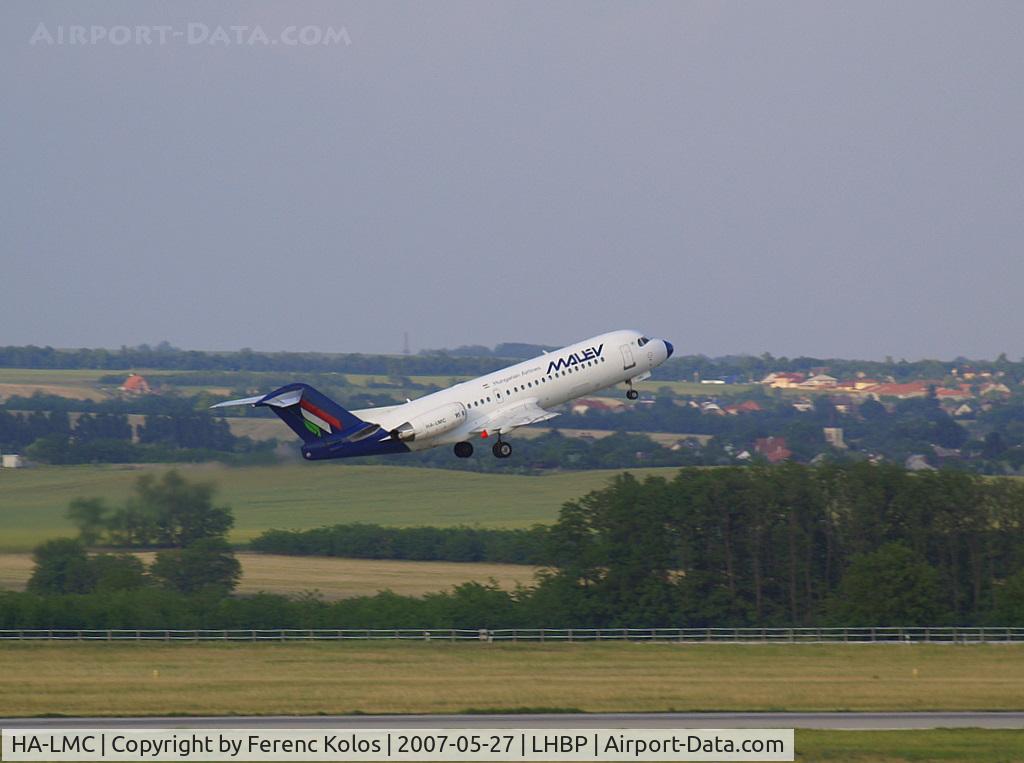 HA-LMC, 1996 Fokker 70 (F-28-0070) C/N 11569, Ferihegy