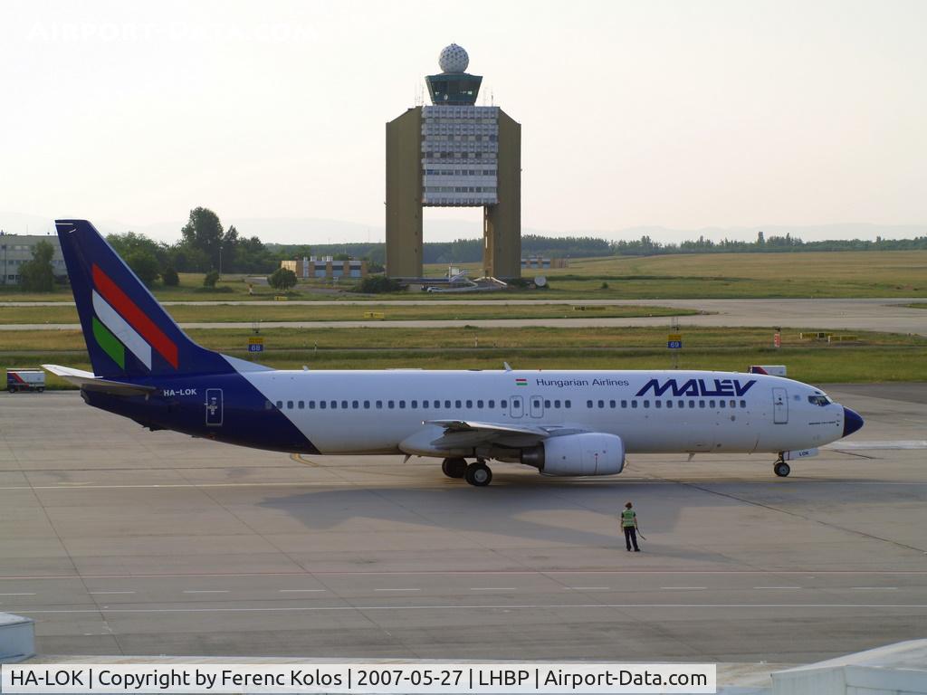 HA-LOK, 2004 Boeing 737-8Q8 C/N 30669, Ferihegy