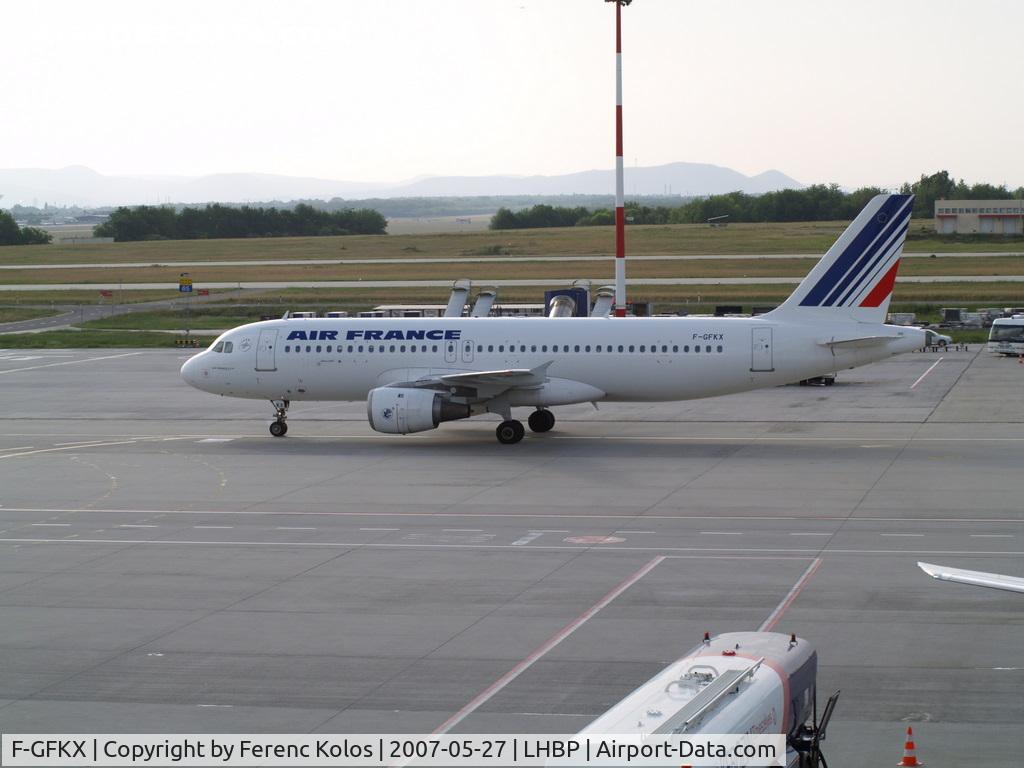 F-GFKX, 1991 Airbus A320-211 C/N 0228, Ferihegy