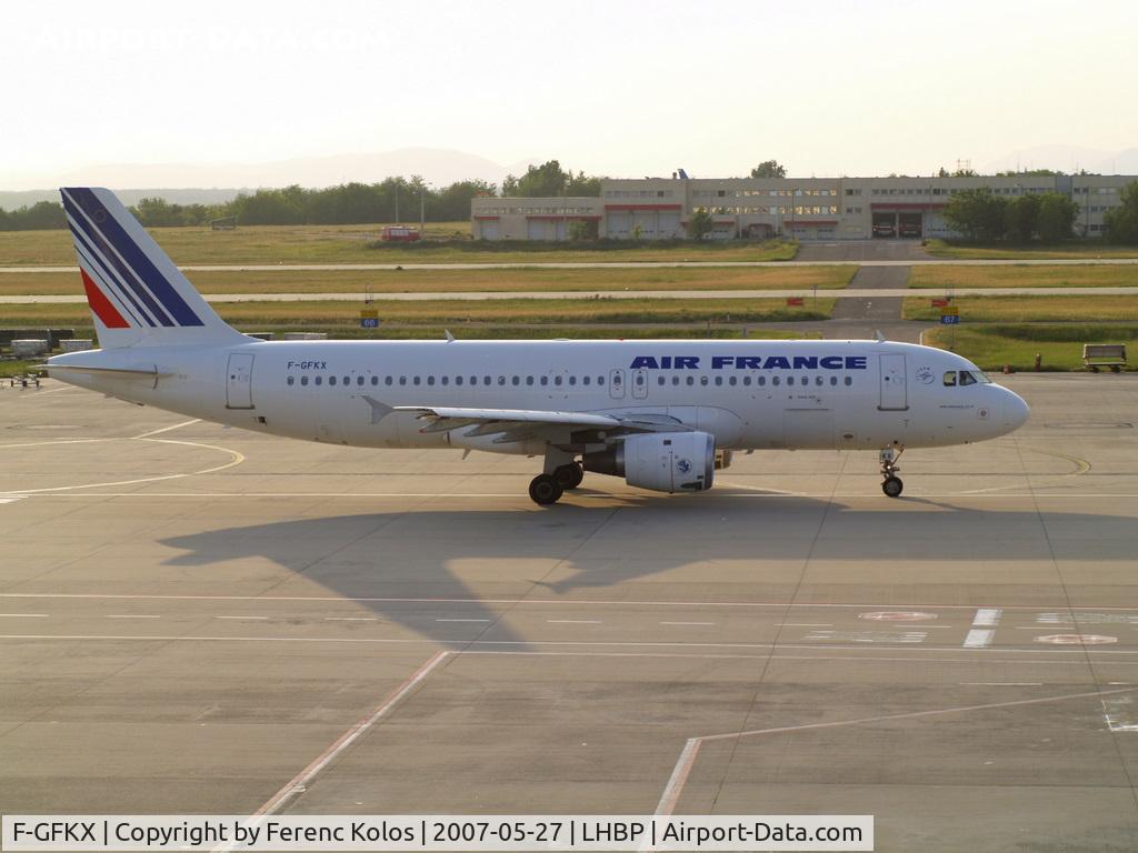 F-GFKX, 1991 Airbus A320-211 C/N 0228, Ferihegy