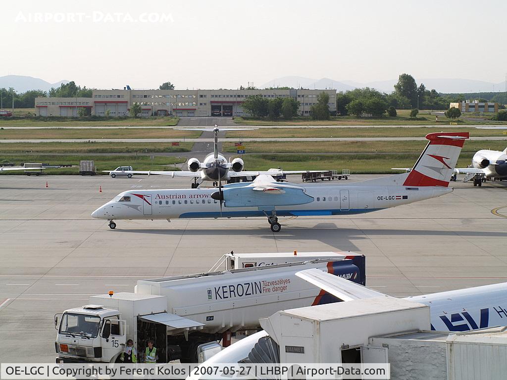 OE-LGC, 2000 De Havilland Canada DHC-8-402Q Dash 8 C/N 4026, Ferihegy