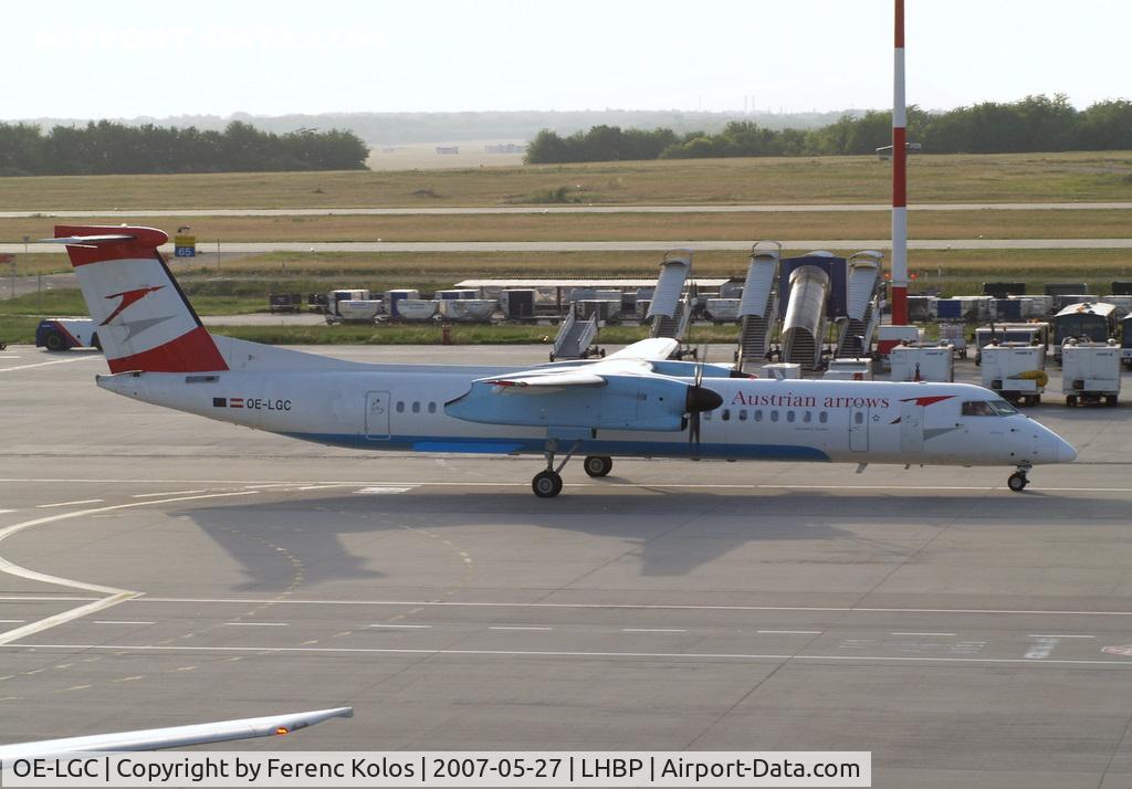 OE-LGC, 2000 De Havilland Canada DHC-8-402Q Dash 8 C/N 4026, Ferihegy