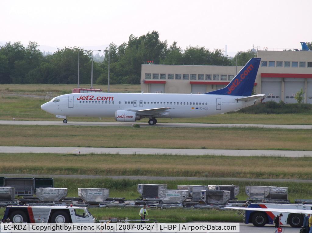 EC-KDZ, 1995 Boeing 737-46J C/N 27826, Ferihegy