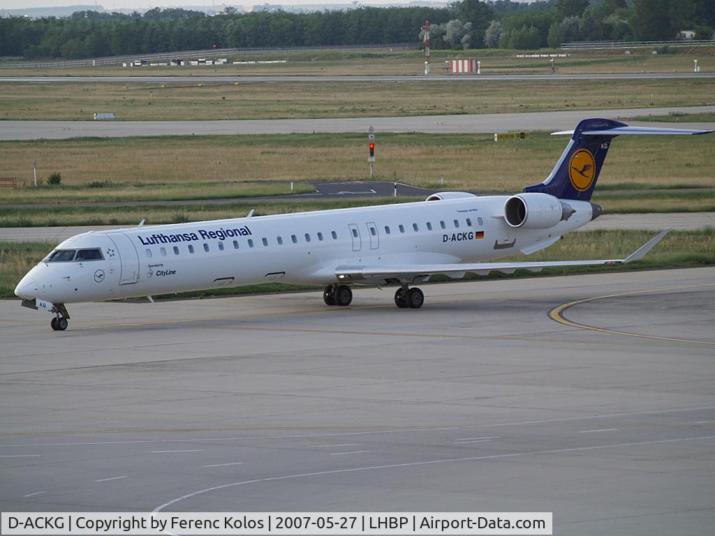 D-ACKG, 2006 Bombardier CRJ-900LR (CL-600-2D24) C/N 15084, Ferihegy