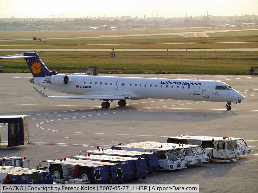 D-ACKG, 2006 Bombardier CRJ-900LR (CL-600-2D24) C/N 15084, Ferihegy
