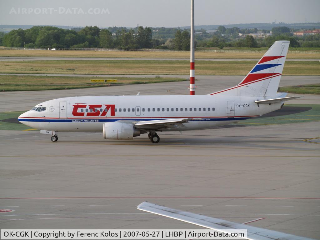 OK-CGK, 1997 Boeing 737-55S C/N 28471, Ferihegy