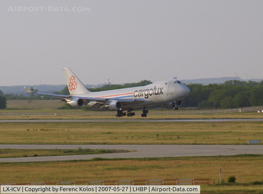 LX-ICV, 1993 Boeing 747-428F C/N 25632, Ferihegy