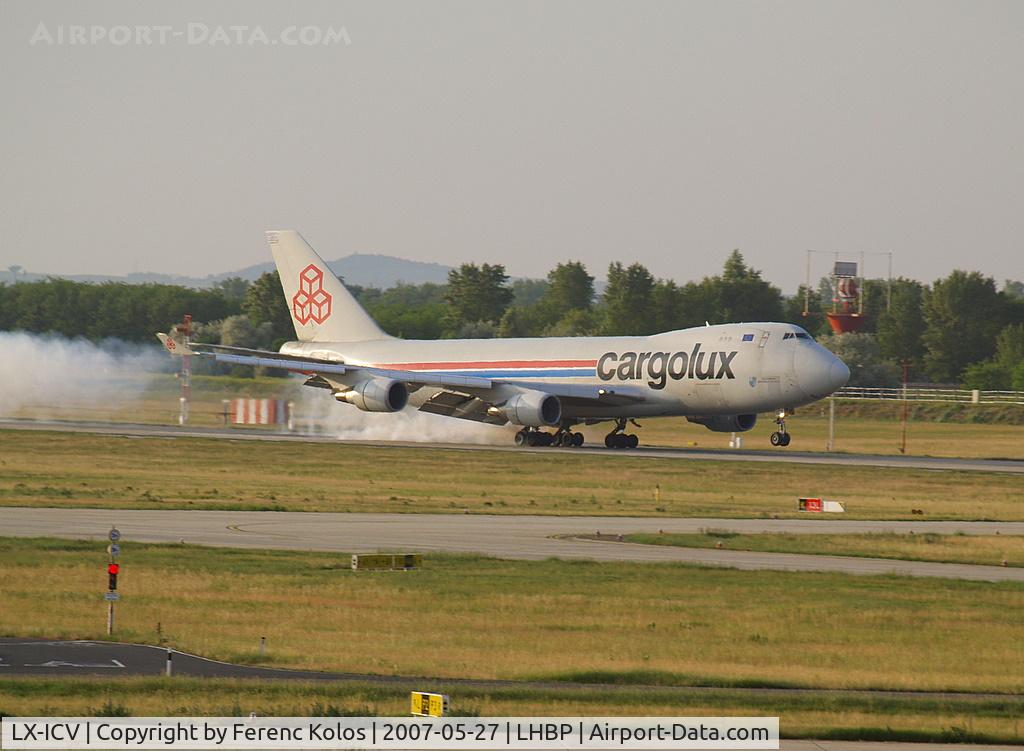 LX-ICV, 1993 Boeing 747-428F C/N 25632, Ferihegy