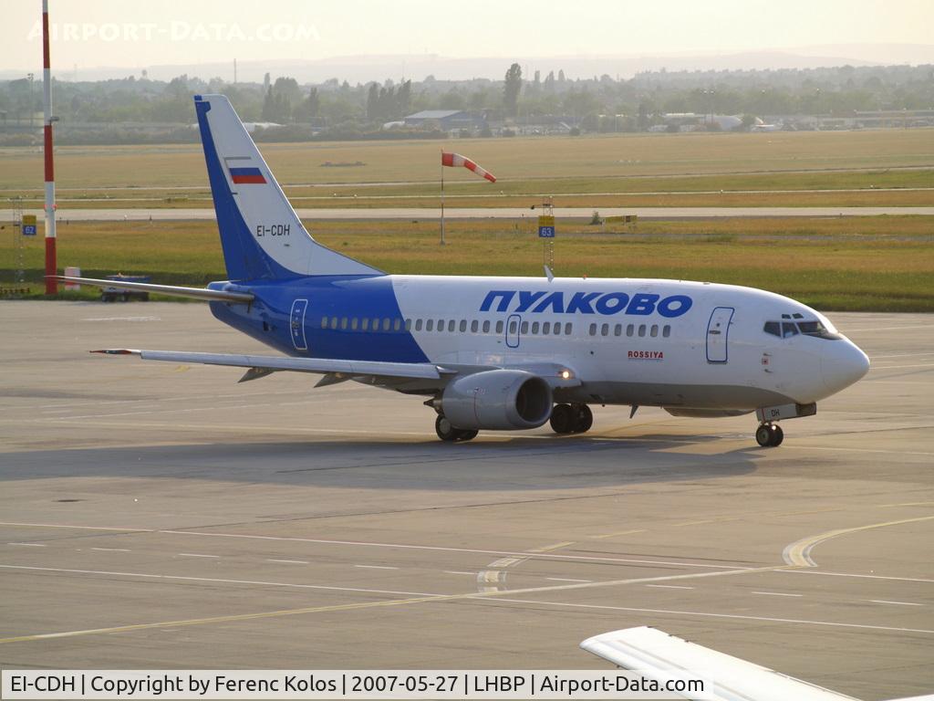 EI-CDH, 1992 Boeing 737-548 C/N 25739, Ferihegy