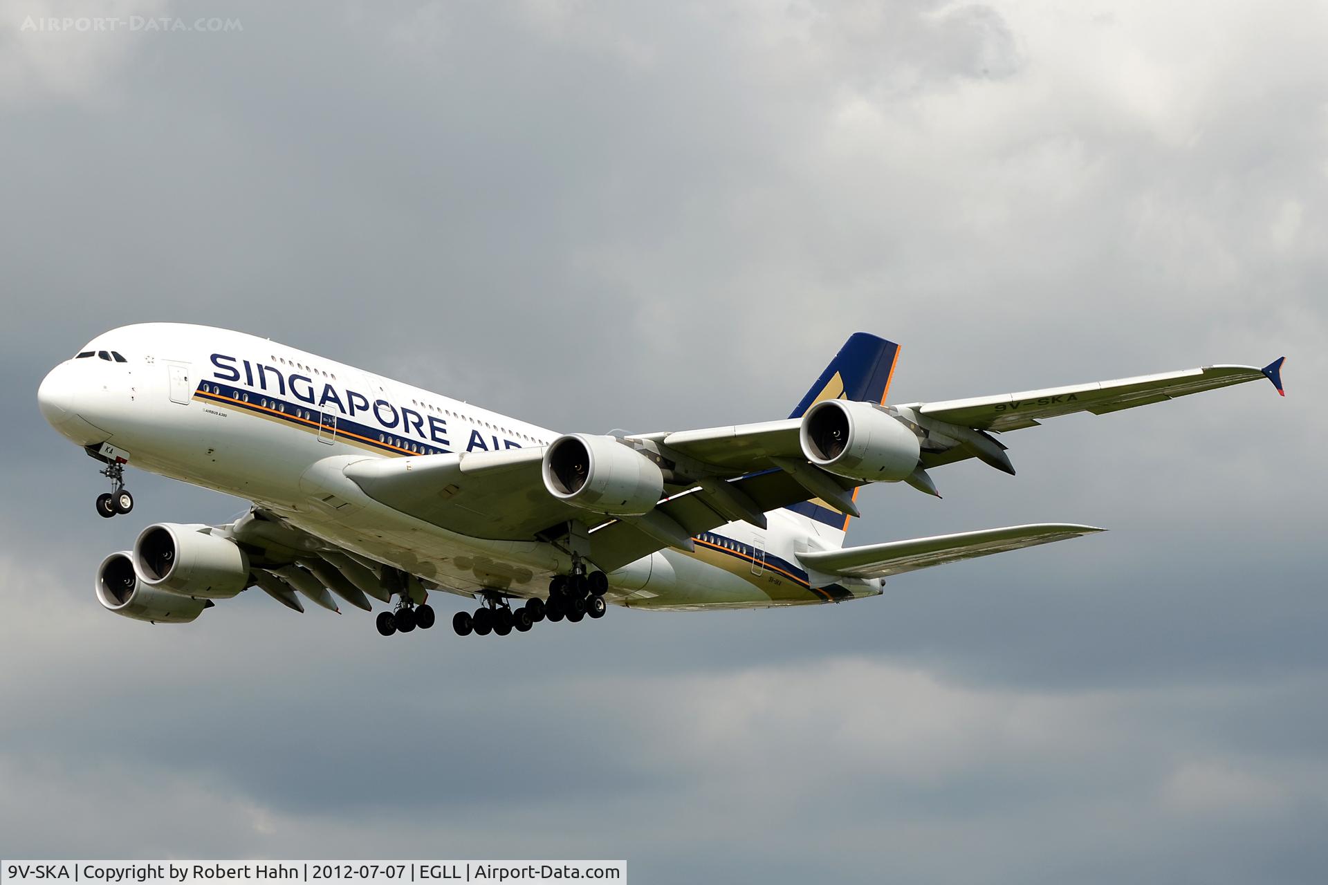 9V-SKA, 2007 Airbus A380-841 C/N 003, Singapore A380-800