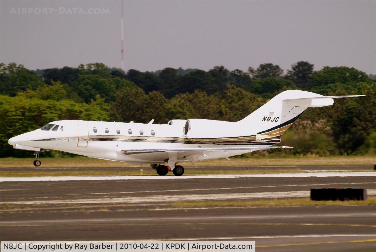 N8JC, 2001 Cessna 750 Citation X Citation X C/N 750-0154, Cessna Citation X [750-0154] Atlanta-Dekalb Peachtree~N 22/04/2010.
