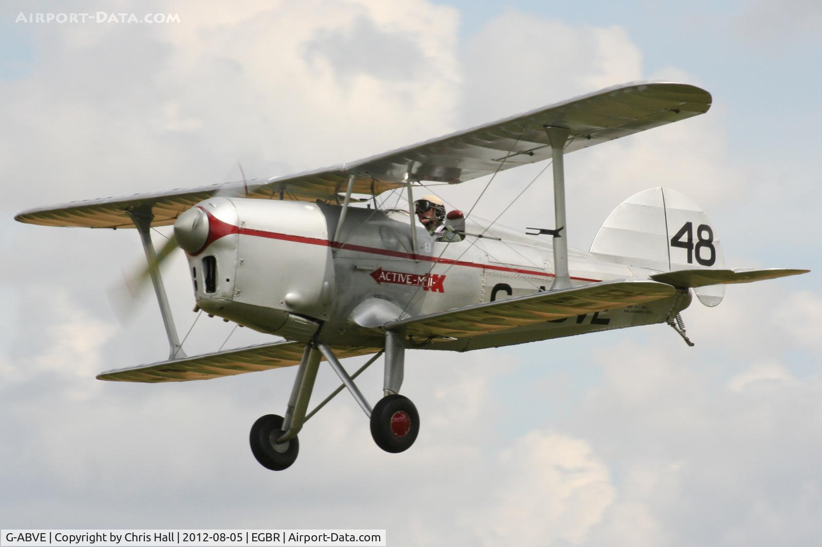 G-ABVE, 1932 Arrow Active 2 C/N 2, The Real Aeroplane Club's Summer Madness Fly-In, Breighton