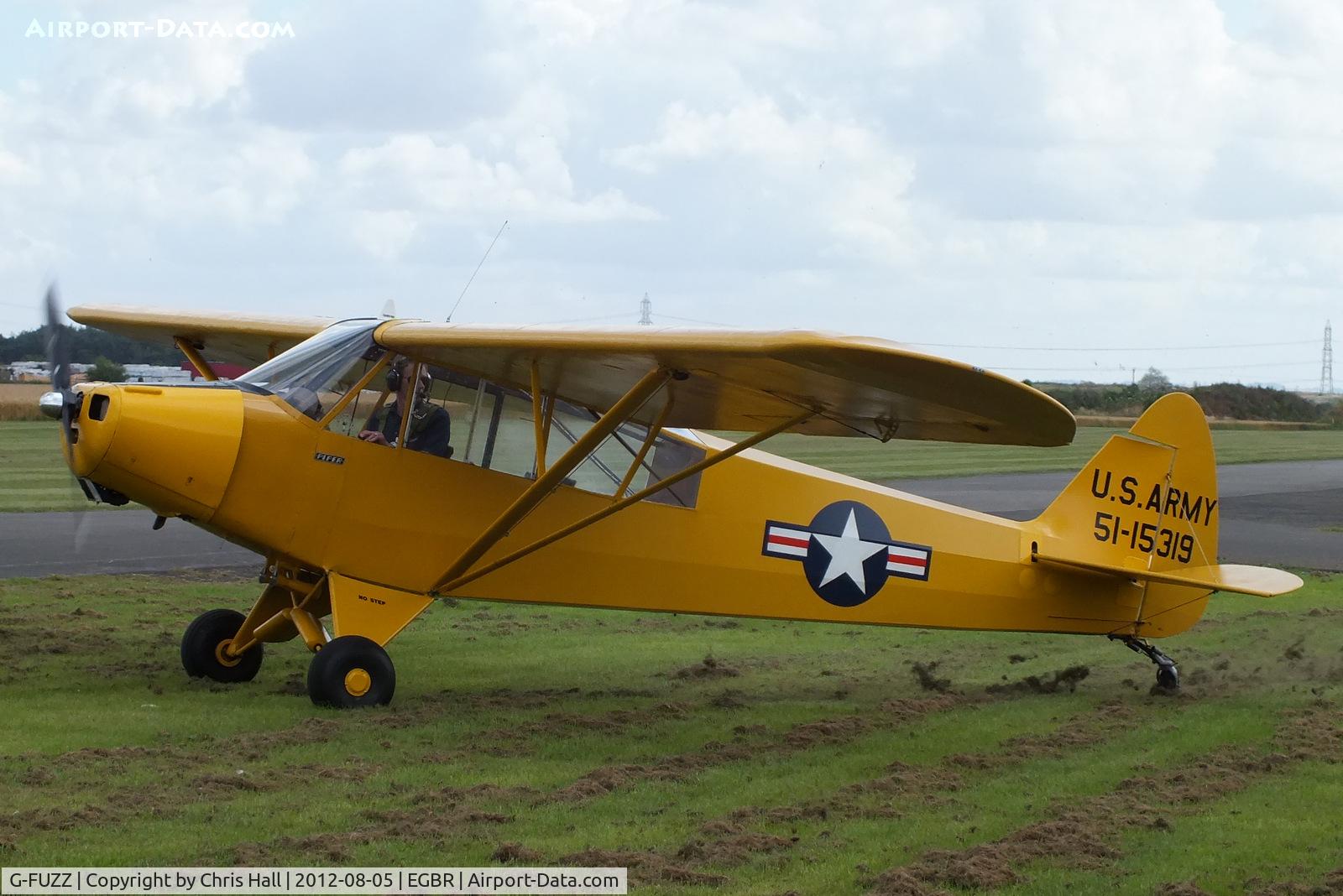 G-FUZZ, 1951 Piper L-18C Super Cub (PA-18-95) C/N 18-1016, The Real Aeroplane Club's Summer Madness Fly-In, Breighton