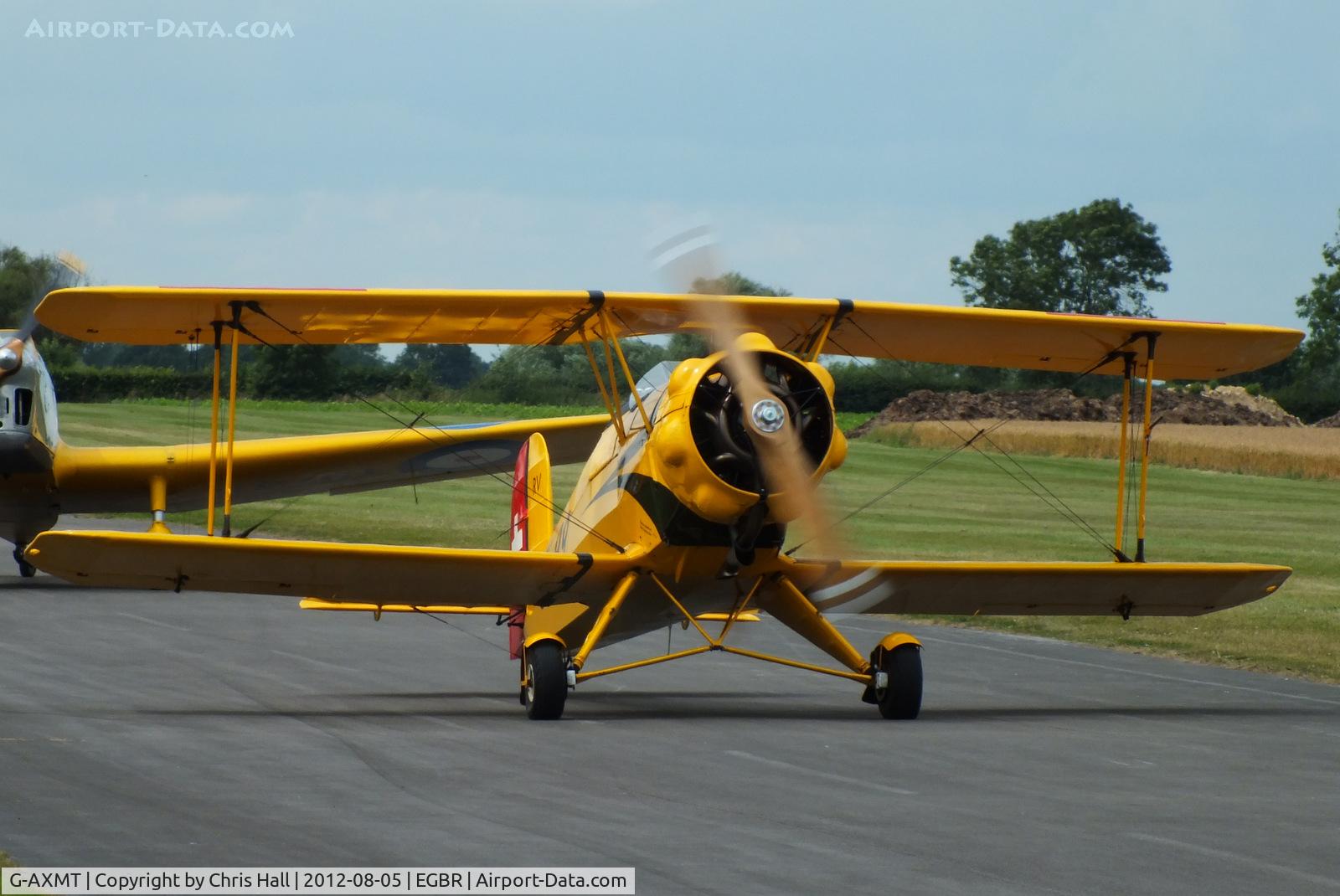 G-AXMT, 1938 Bucker Bu-133C Jungmeister C/N 46, The Real Aeroplane Club's Summer Madness Fly-In, Breighton