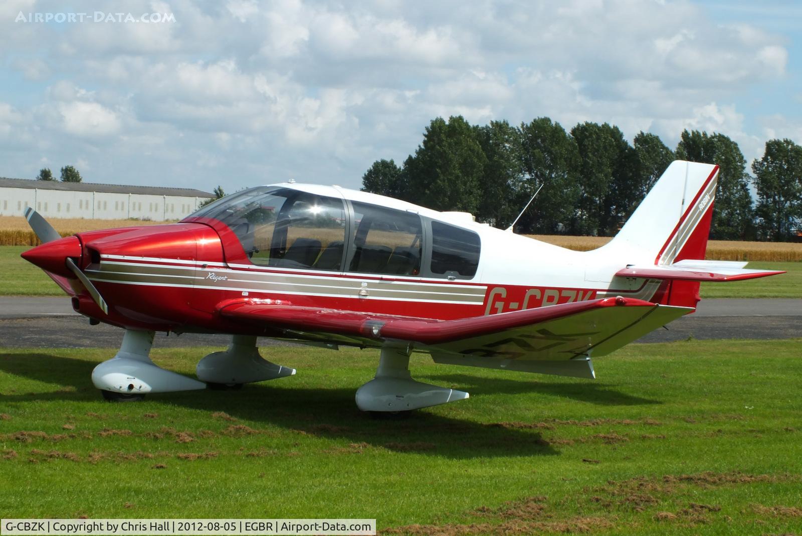 G-CBZK, 2002 Robin DR-400-180 Regent Regent C/N 2543, The Real Aeroplane Club's Summer Madness Fly-In, Breighton