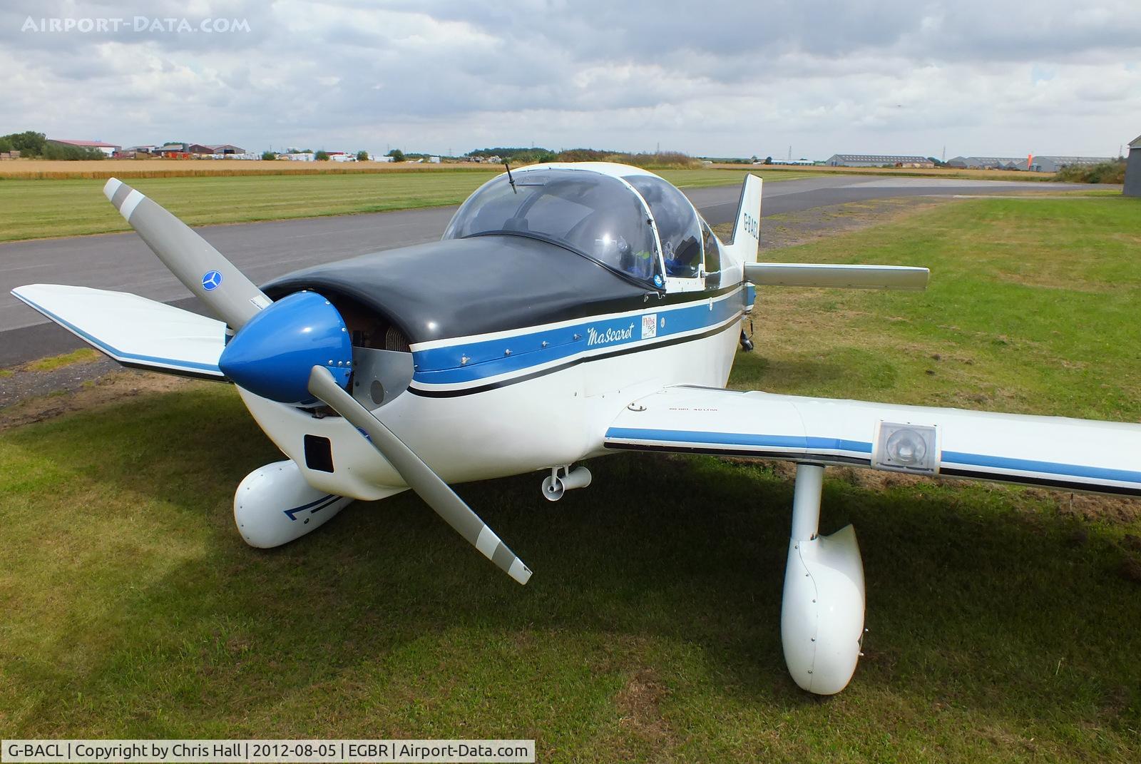 G-BACL, 1963 SAN Jodel D-150 Mascaret C/N 31, The Real Aeroplane Club's Summer Madness Fly-In, Breighton