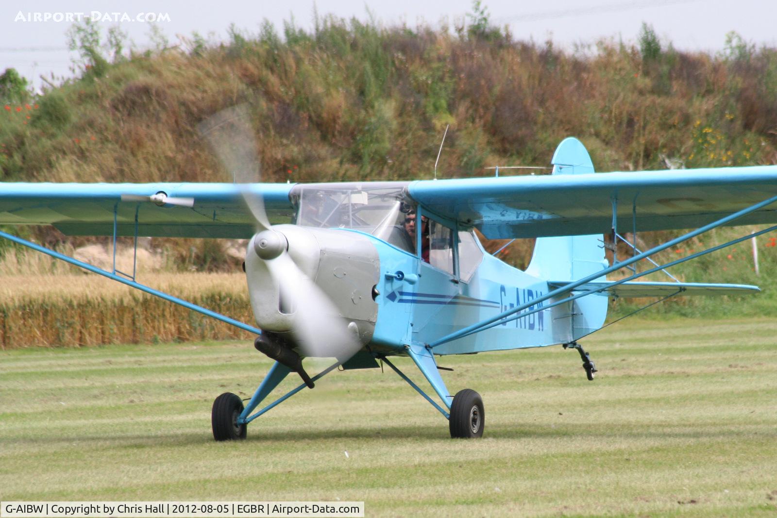 G-AIBW, 1946 Auster J-1N Alpha C/N 2158, The Real Aeroplane Club's Summer Madness Fly-In, Breighton