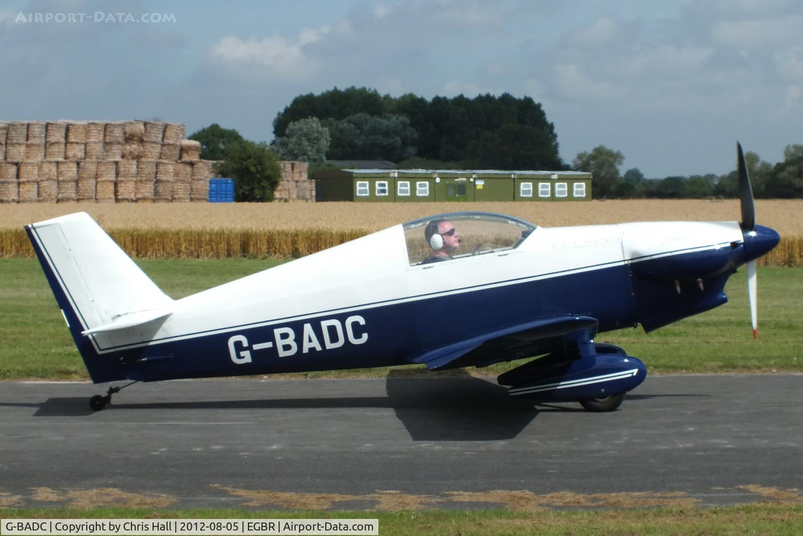 G-BADC, 1980 Rollason Beta B2A C/N PFA 002-10140, The Real Aeroplane Club's Summer Madness Fly-In, Breighton