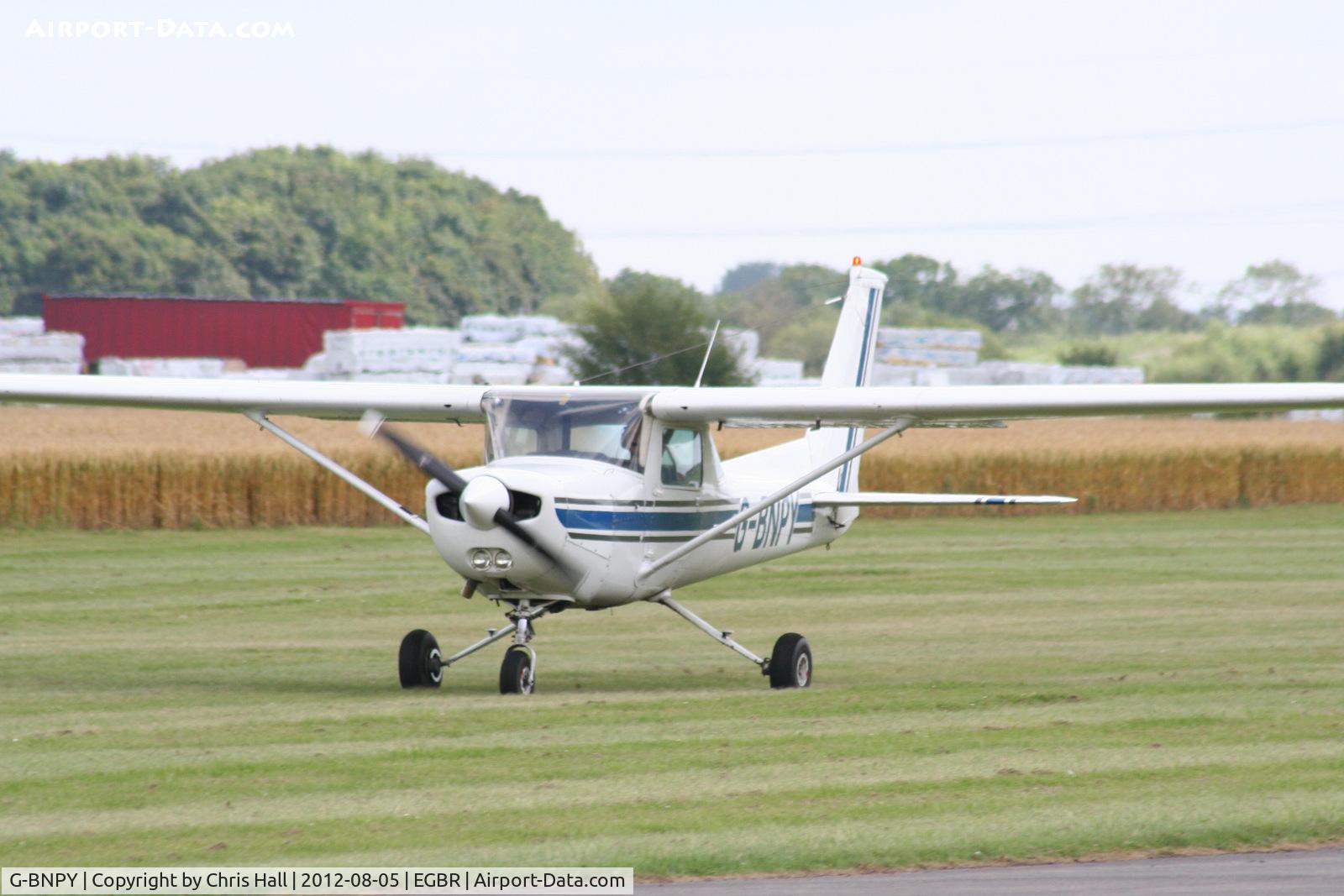 G-BNPY, 1977 Cessna 152 C/N 152-80249, The Real Aeroplane Club's Summer Madness Fly-In, Breighton