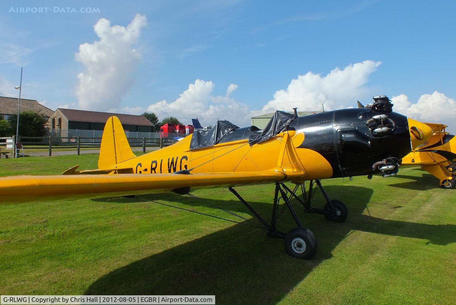 G-RLWG, 1942 Ryan PT-22 Recruit (ST3KR) C/N 1716, The Real Aeroplane Club's Summer Madness Fly-In, Breighton