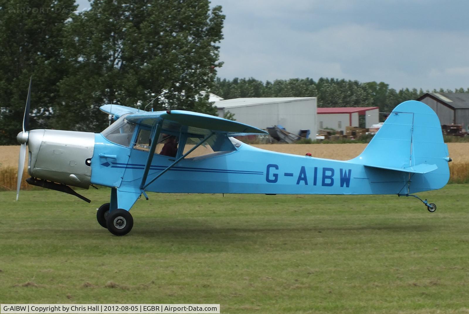 G-AIBW, 1946 Auster J-1N Alpha C/N 2158, The Real Aeroplane Club's Summer Madness Fly-In, Breighton