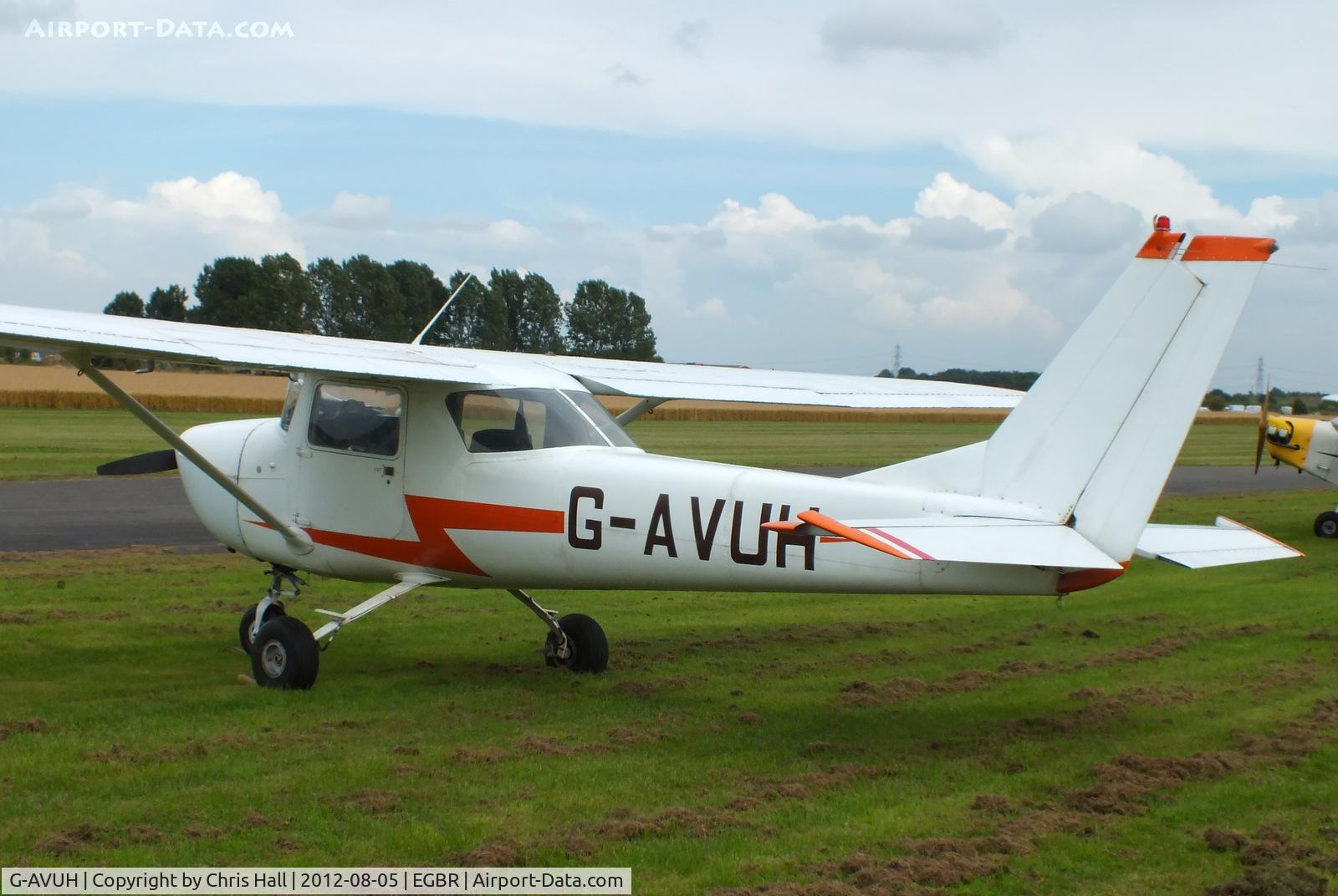 G-AVUH, 1967 Reims F150H C/N 0244, The Real Aeroplane Club's Summer Madness Fly-In, Breighton
