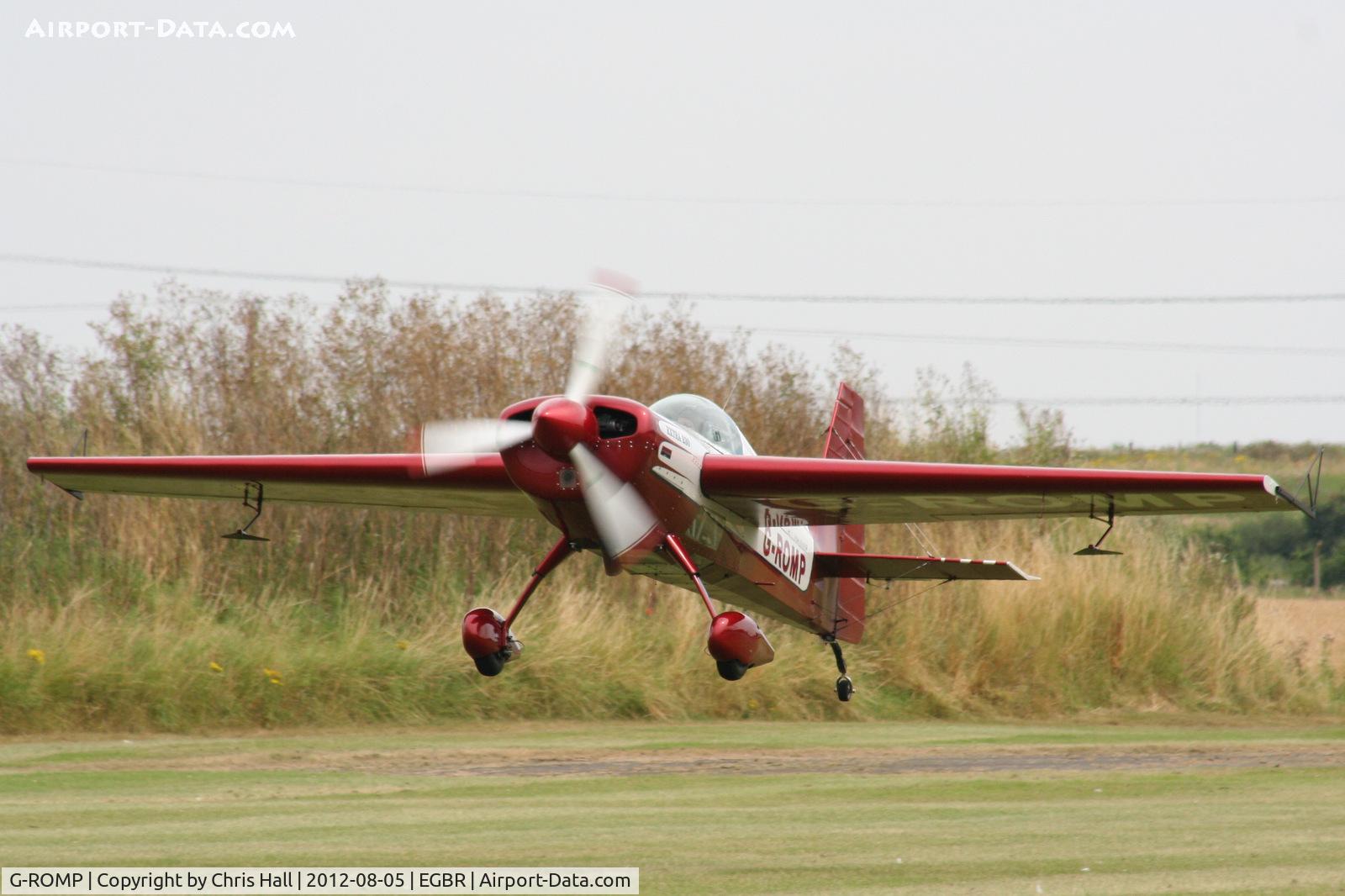 G-ROMP, 1987 Extra EA-230H C/N 001, The Real Aeroplane Club's Summer Madness Fly-In, Breighton