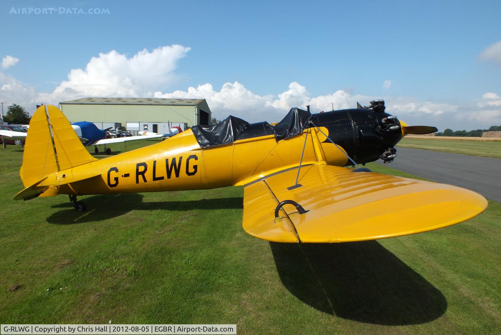 G-RLWG, 1942 Ryan PT-22 Recruit (ST3KR) C/N 1716, The Real Aeroplane Club's Summer Madness Fly-In, Breighton