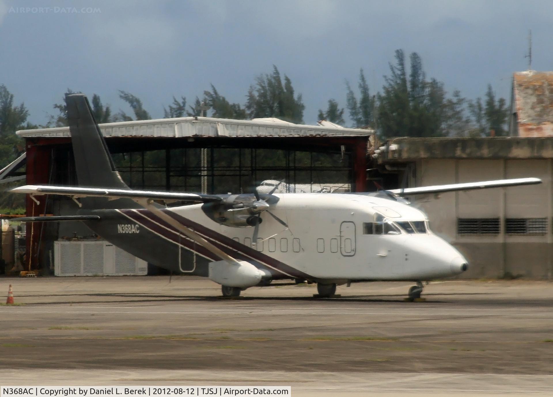N368AC, 1984 Short SD-3-60-200 C/N SH3651, Nice to see this Milwaukee-based airliner at San Juan; she was in much better shape than her sisterships stateside.