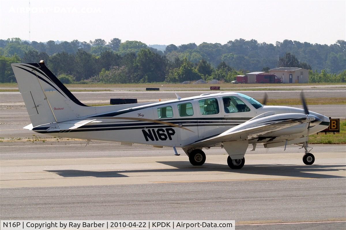 N16P, 1999 Raytheon 58 C/N TH-1925, Beech 58 Baron [TH-1925] Atlanta-Dekalb Peachtree~N 22/04/2010