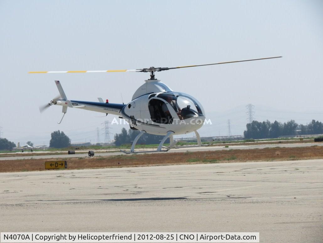 N4070A, 2004 Rotorway Exec 162F C/N 6345DS, Hovering after checking for traffic and awaiting clearence for take off