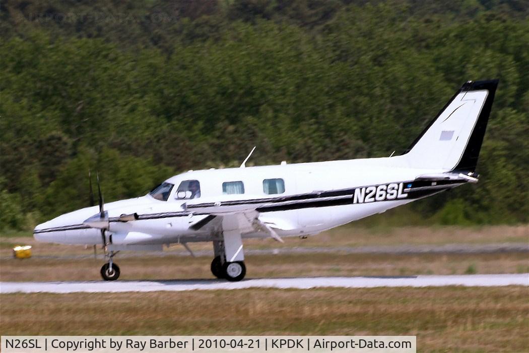 N26SL, Piper PA-31T-620 Cheyenne II C/N 31T-7920091, Piper PA-31T Cheyenne II [31T-7920091] Atlanta-Dekalb Peachtree~N 21/04/2010