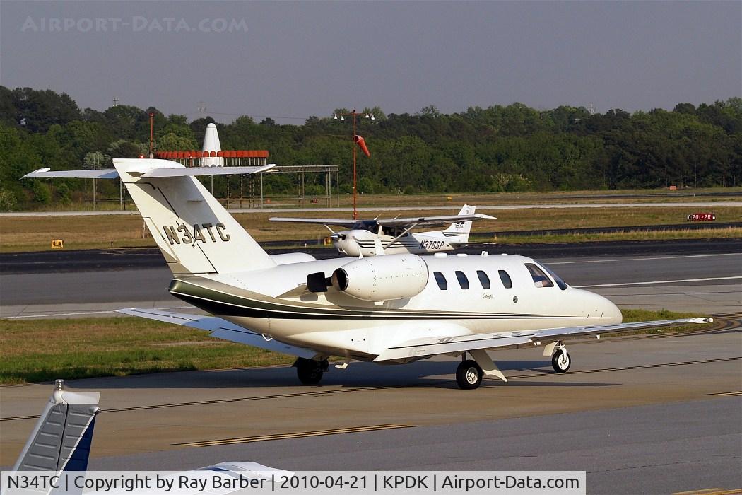 N34TC, 1994 Cessna 525 CitationJet C/N 5250083, Cessna CitationJet [525-0083] Atlanta-Dekalb Peachtree~N 21/04/2010