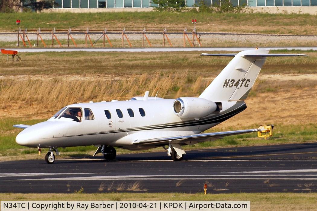 N34TC, 1994 Cessna 525 CitationJet C/N 5250083, Cessna CitationJet [525-0083] Atlanta-Dekalb Peachtree~N 21/04/2010