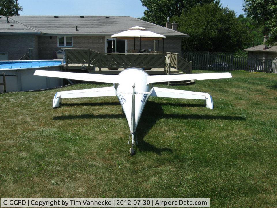 C-GGFD, 1984 QAC Quickie Q2 C/N 2028, I just purchased this Quickie, I will be flying her summer of 2013