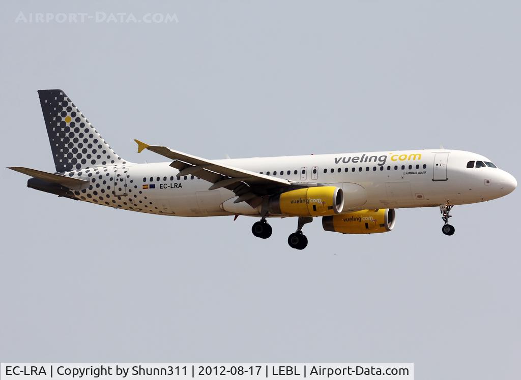 EC-LRA, 2005 Airbus A320-232 C/N 2479, Landing rwy 25R