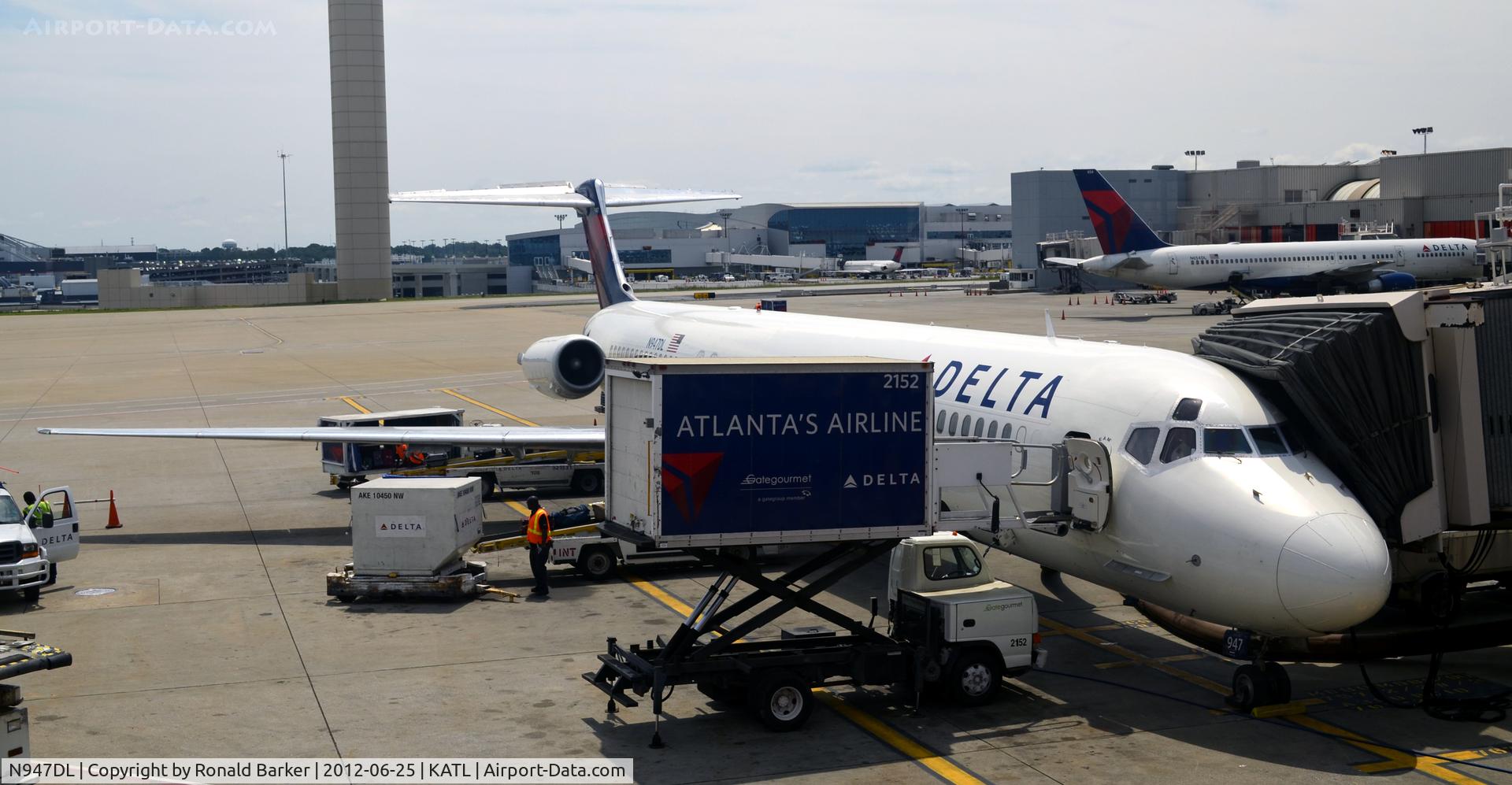 N947DL, 1989 McDonnell Douglas MD-88 C/N 49878, Atlanta