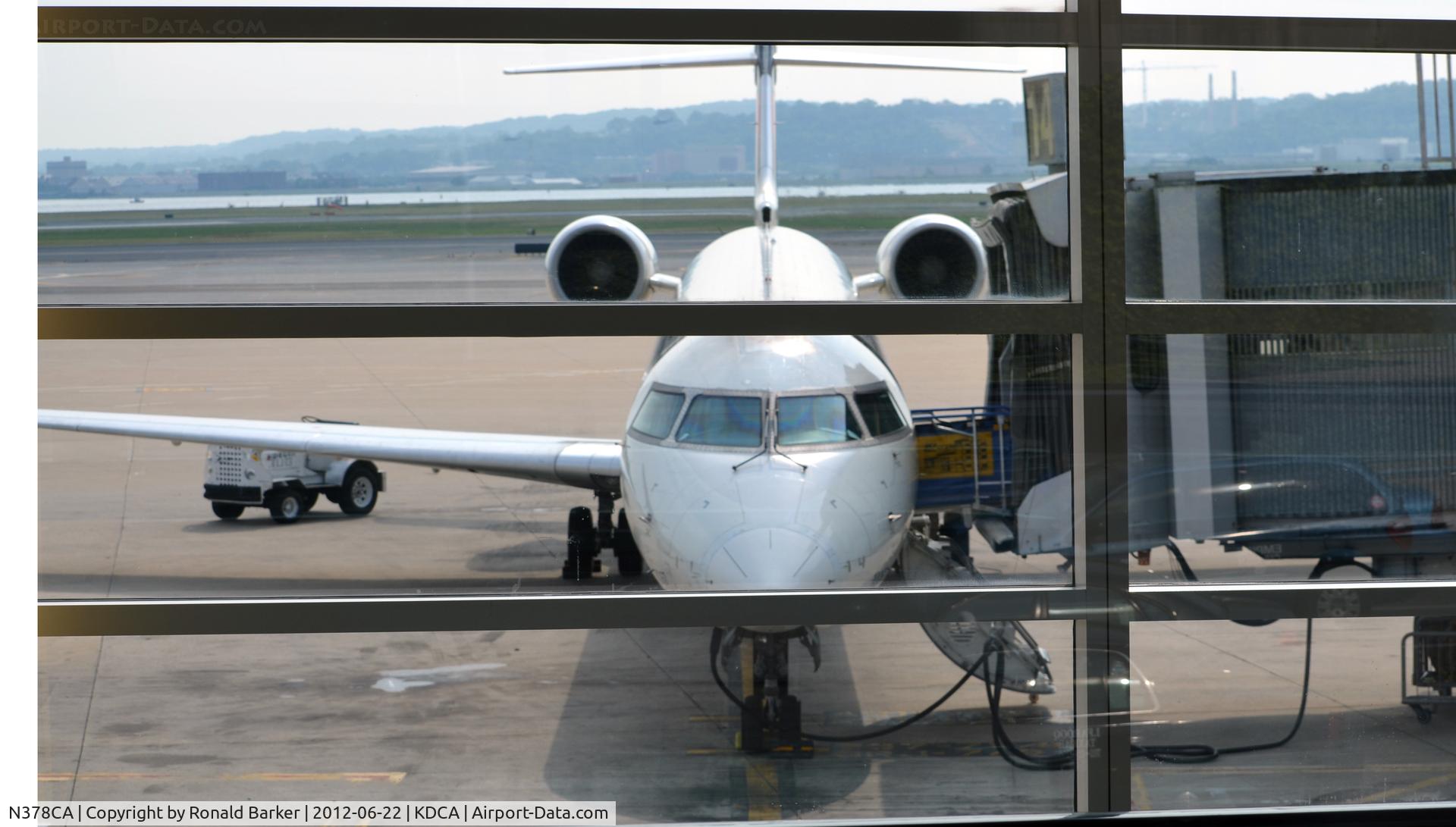 N378CA, 2003 Bombardier CRJ-701 (CL-600-2C10) Regional Jet C/N 10097, DCA, VA