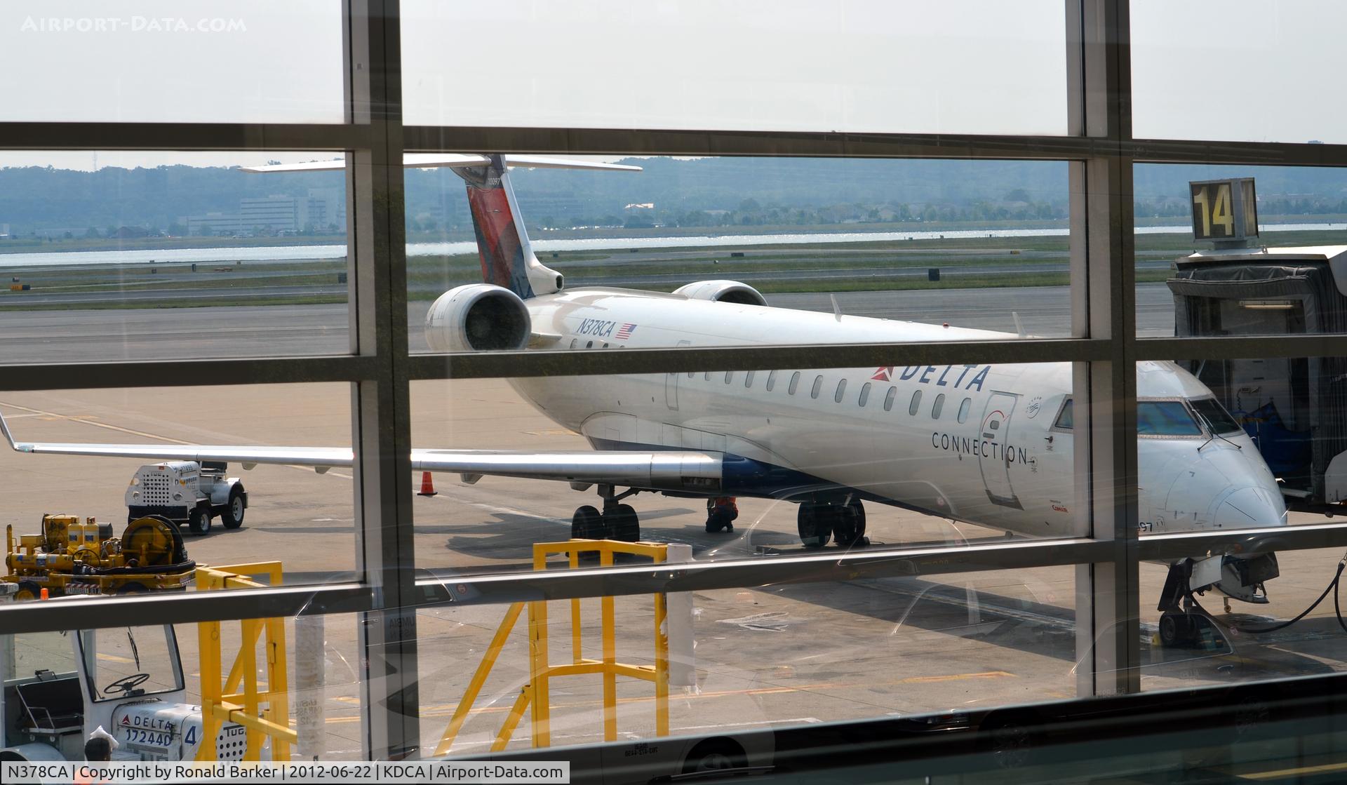 N378CA, 2003 Bombardier CRJ-701 (CL-600-2C10) Regional Jet C/N 10097, DCA, va